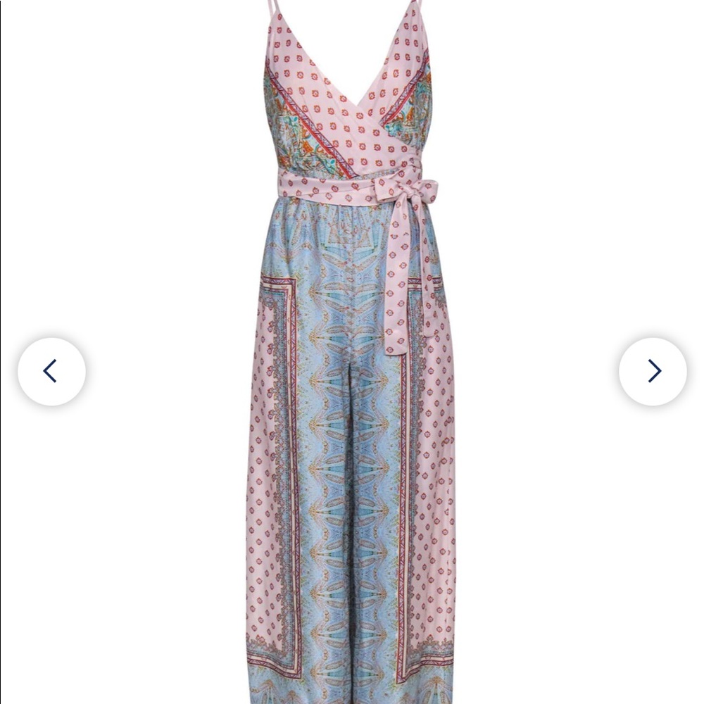 Free People Cabbage Rose Jumpsuit